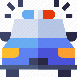 警车