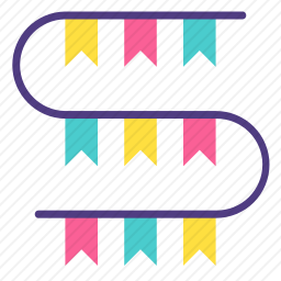 <em>彩旗</em>