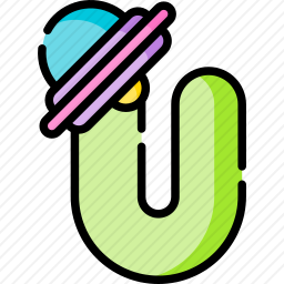 字母U