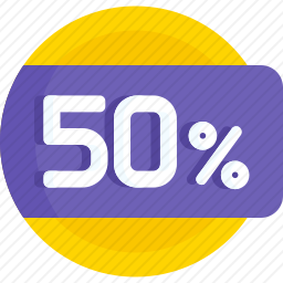 50%