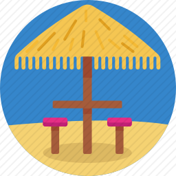 海滩伞