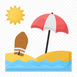 <em>海滩</em>