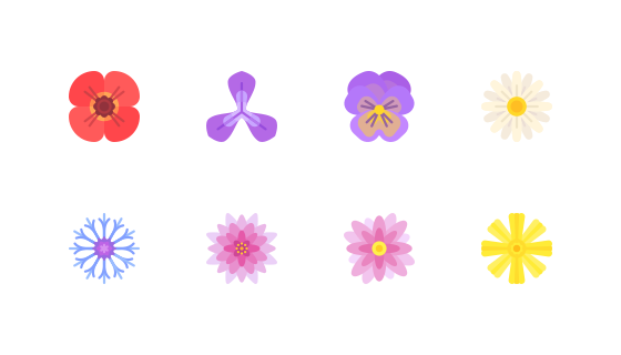 花