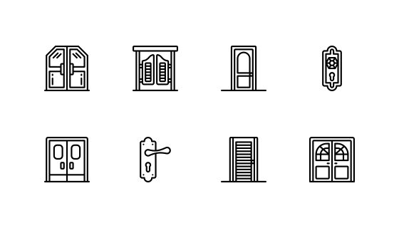建筑门
