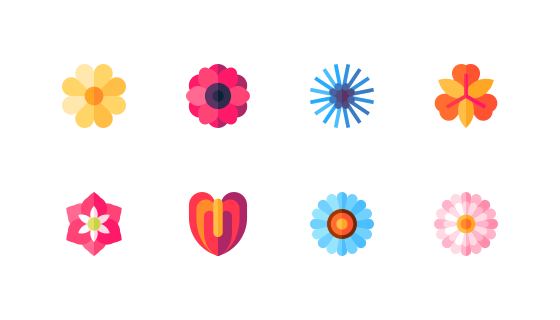 花