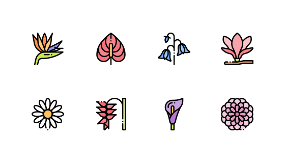 花