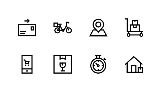 送货