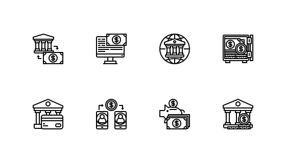 银行