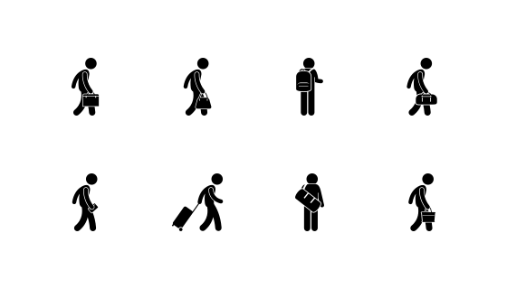 手拿行李