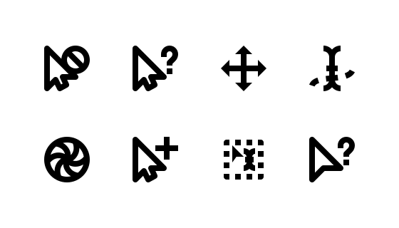 选择光标