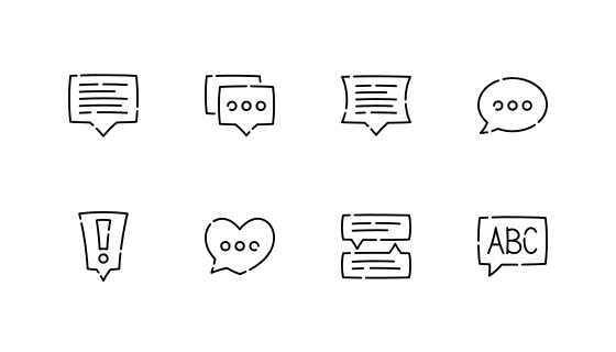 语言气泡