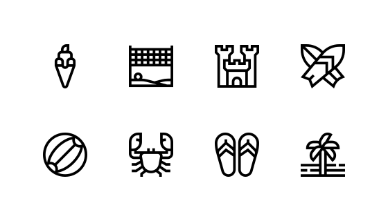 海滩