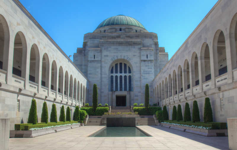 澳大利亚堪培拉战争纪念馆风景