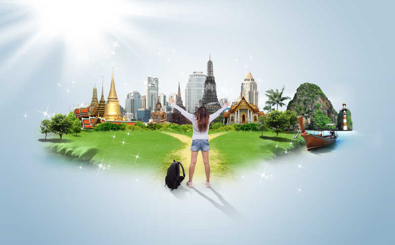 泰国旅游概念