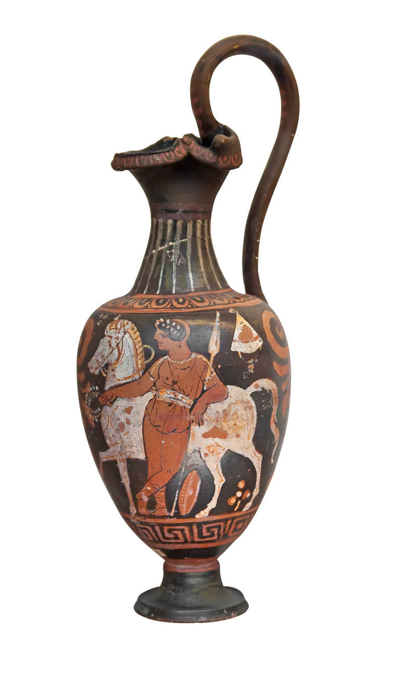古埃及陶瓷花瓶