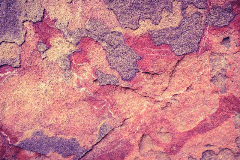 红砂岩表面特写