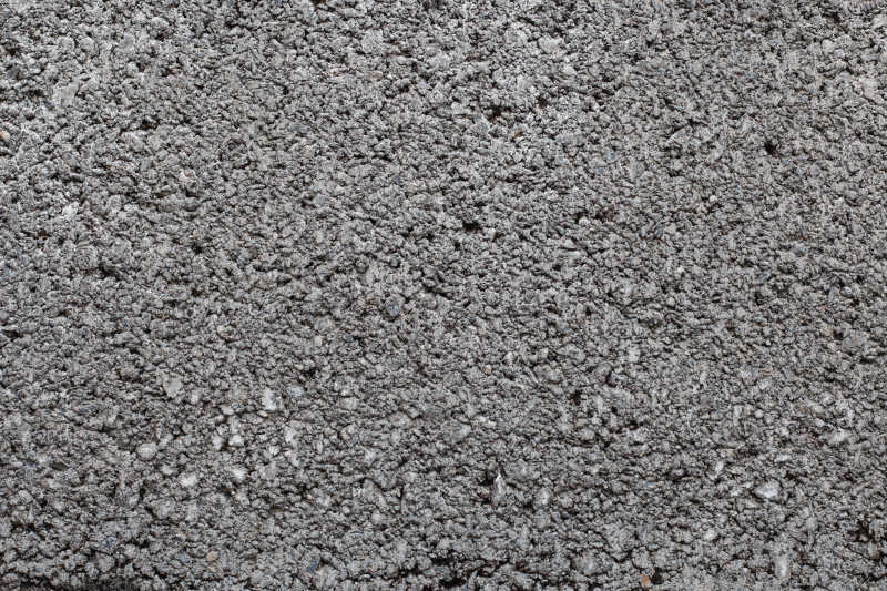 灰色的水泥路面特写