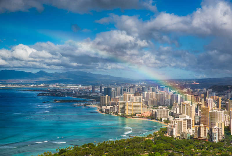 美丽的夏威夷风景