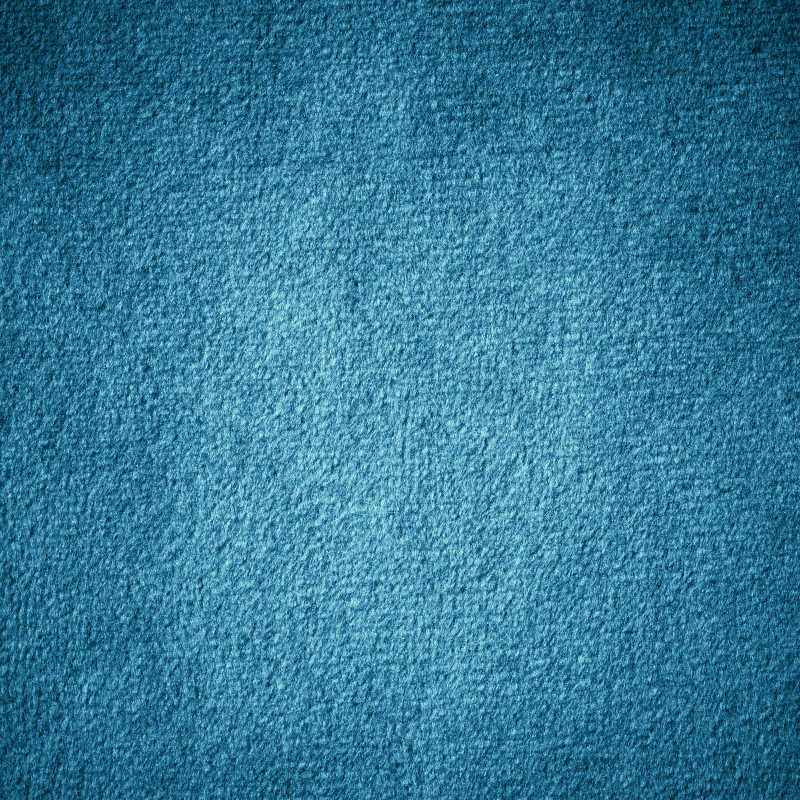 蓝色织物室内地毯纹理