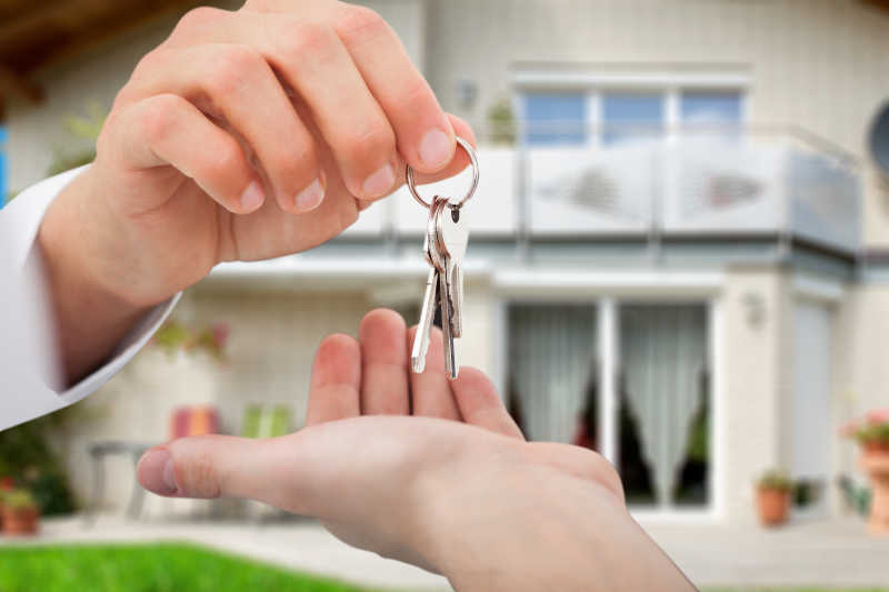 出售或租赁给新业主的房屋钥匙