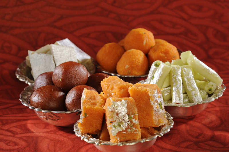 印度传统糖果美食
