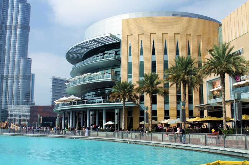豪华的迪拜购物中心