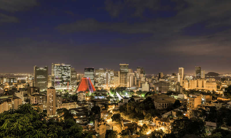 巴西里约热内卢夜景