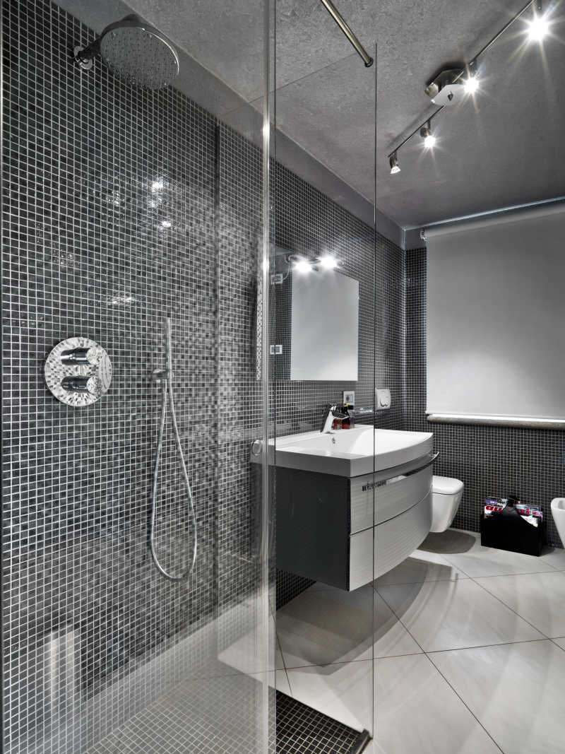 现代淋浴浴室设计装修