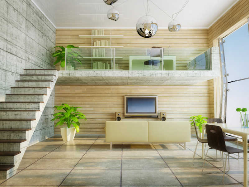 现代简易的室内设计