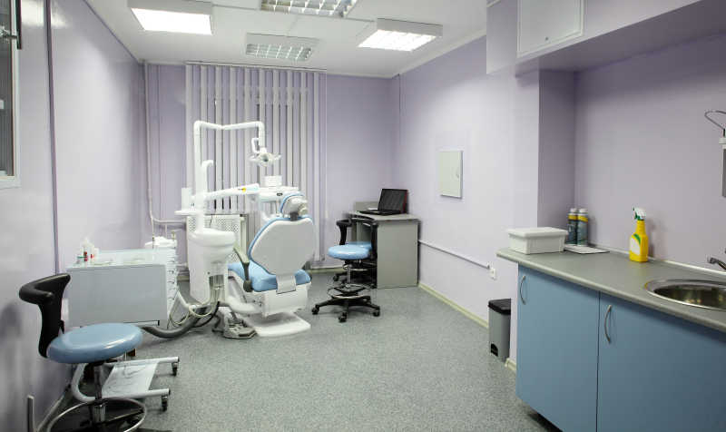 现代欧洲牙科诊所设备