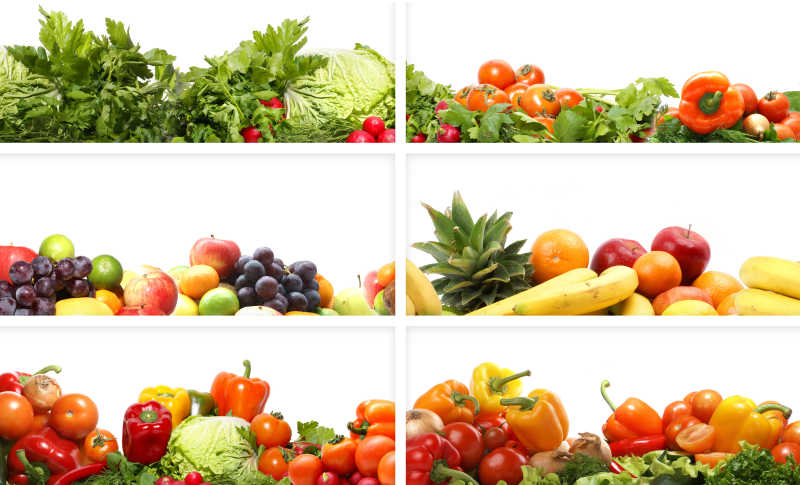 水果和蔬菜营养结构