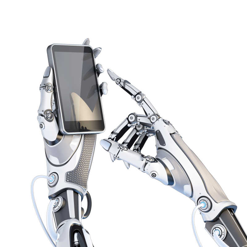 未来机器人手持智能手机