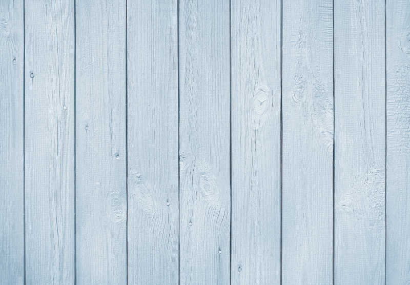 浅蓝色木材的背景