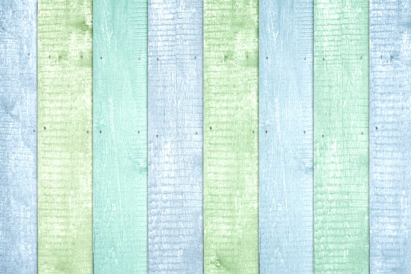 蓝色绿色薄荷色木质背景纹理