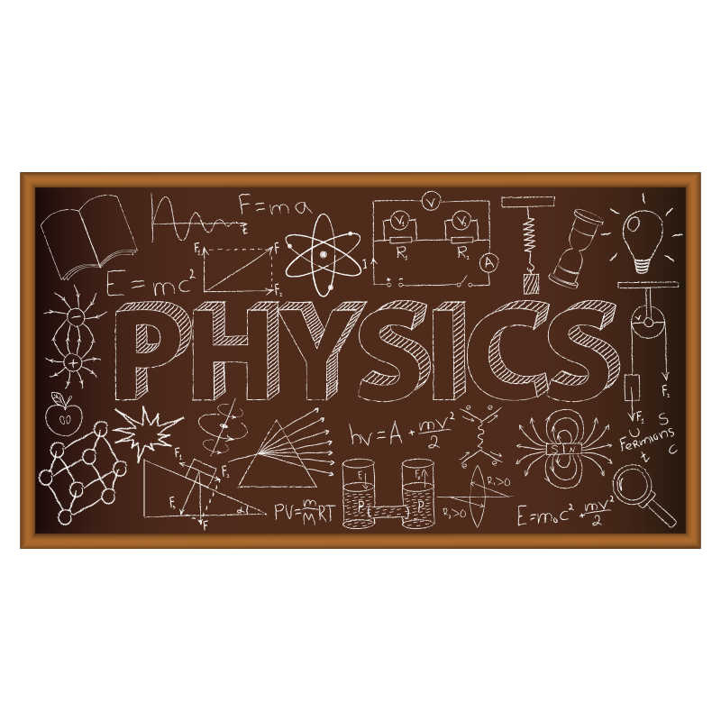 学校黑板上的物理学