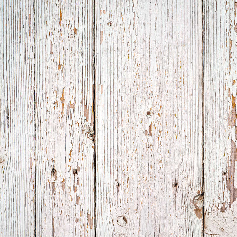 白色旧木板背景