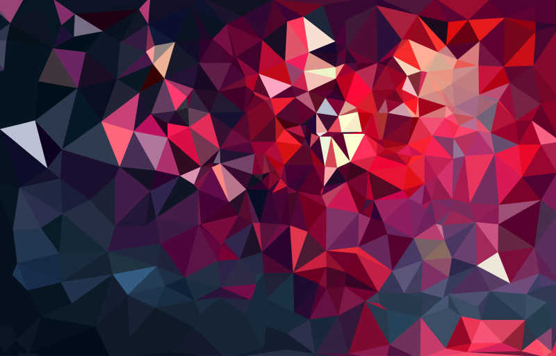 三角立体抽象背景