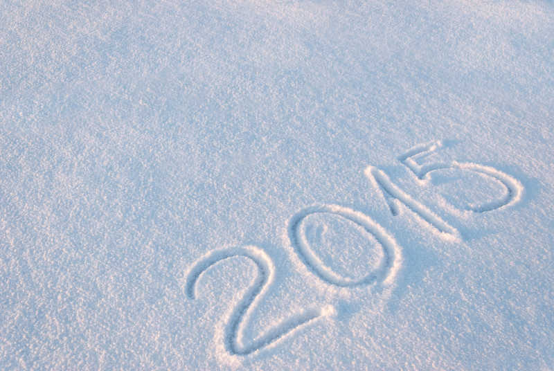 雪地上的2015