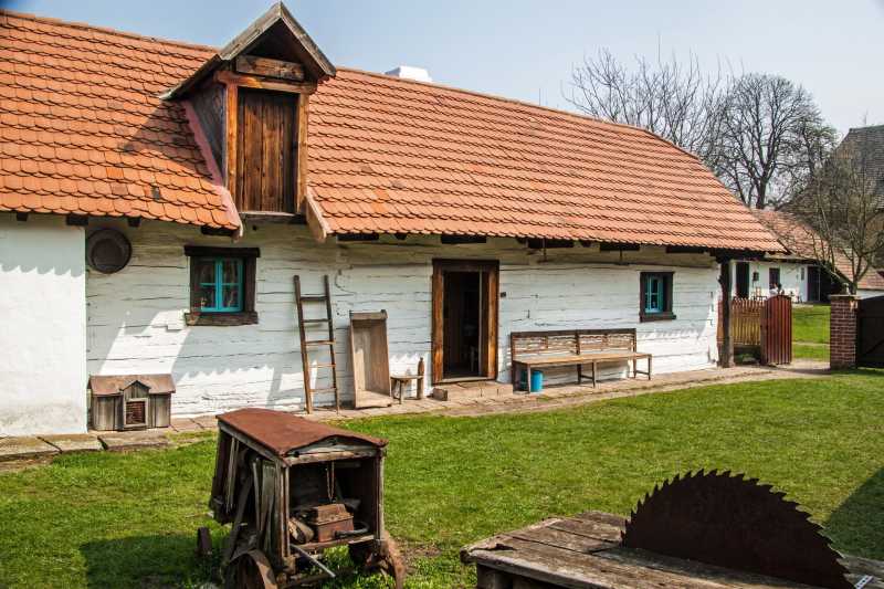 十九世纪的传统村屋