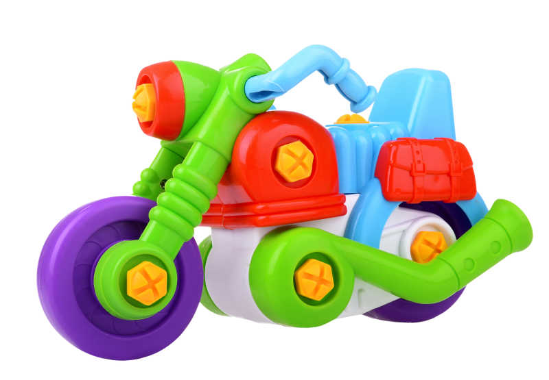 塑料的摩托车玩具