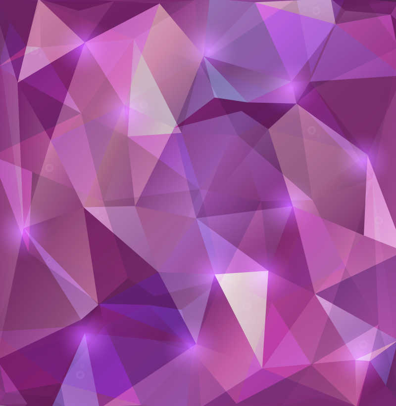 紫色三角马赛克