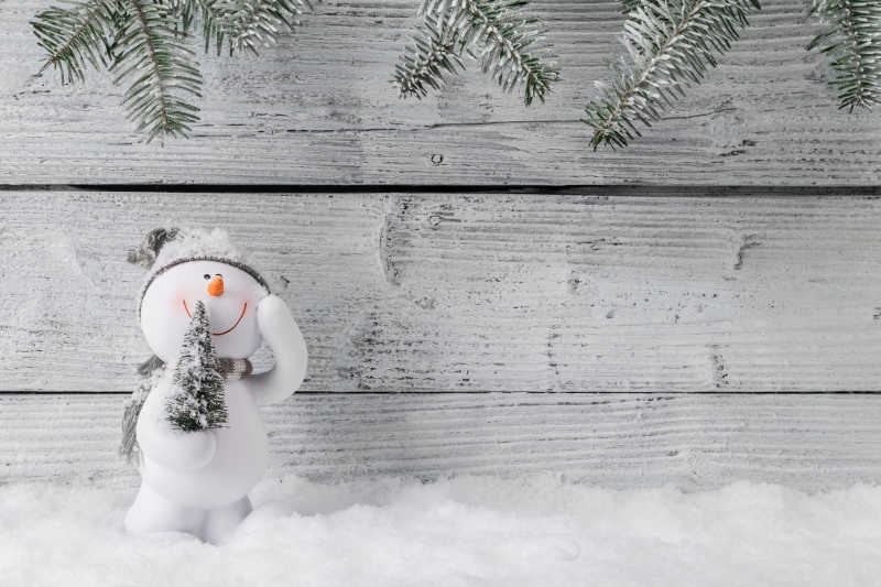 可爱的雪人玩偶