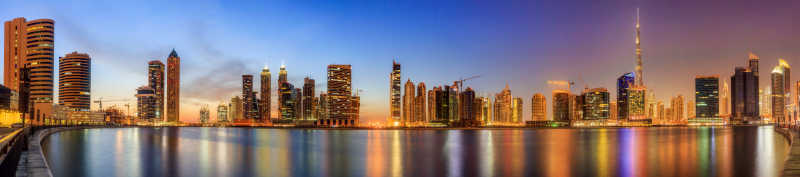 迪拜商务湾全景
