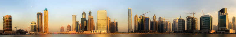 迪拜商业楼建筑