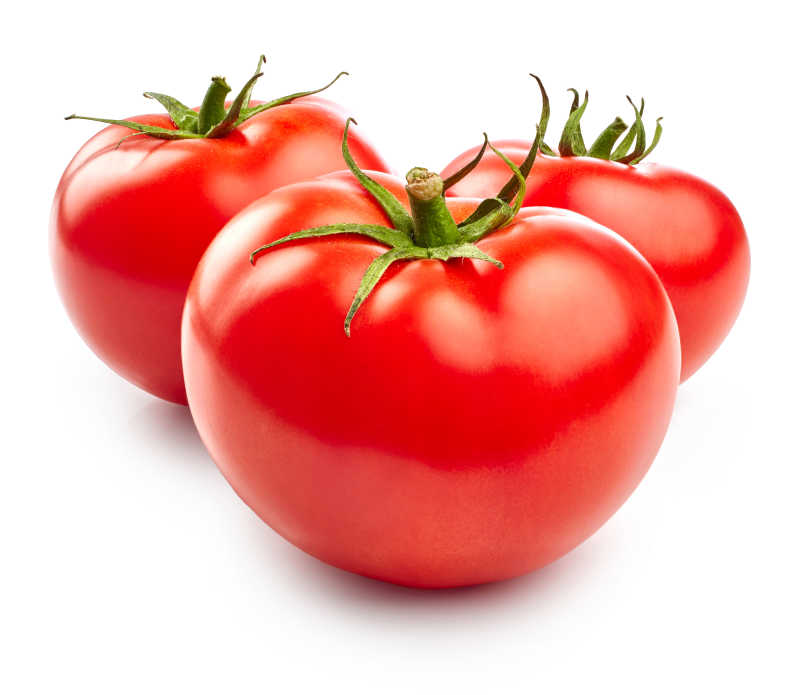 新鲜的红色西红柿