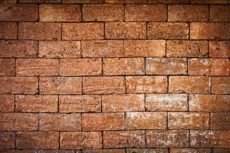 棕色砖墙底纹背景