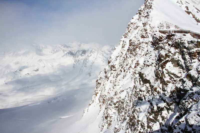 雪山美景