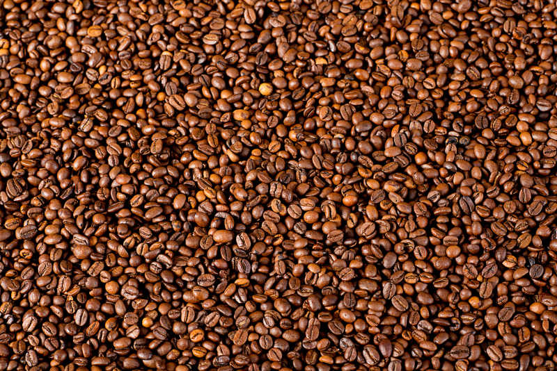 许多咖啡豆