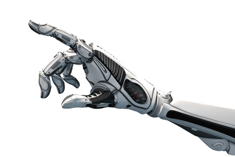 未来设计理念的机械臂