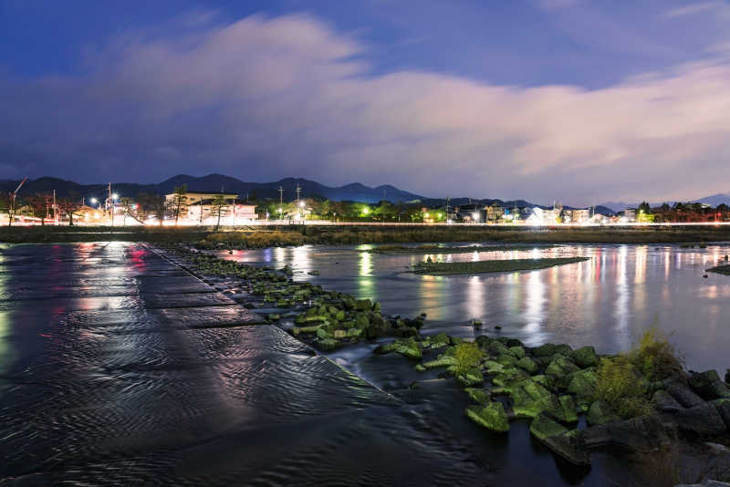 京都河流夜景
